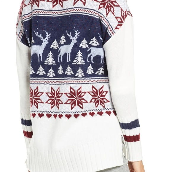 PJ SALVAGE Fair Isle Christmas Aprés Ski Sweater - Picture 2 of 3